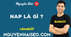 NAP là từ viết tắt của Name, Address và Phone. NAP dùng để đồng nhất thông tin trên web và khai báo trên Internet.