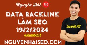 Data Backlink làm SEO hôm nay ngày 19/2/2024